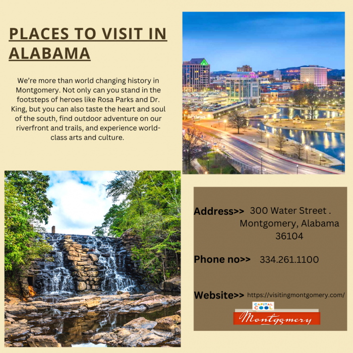 Prettiest Places To Visit In Alabama