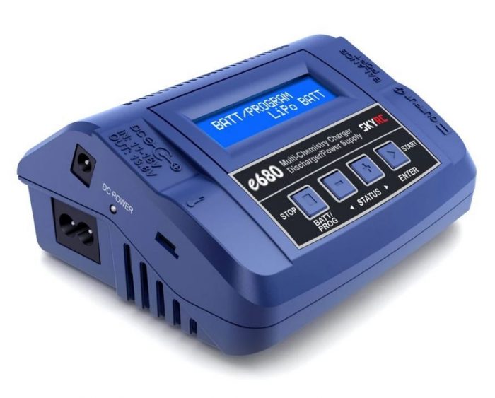 E680 80W AC/DC MULTI-FUNCTION BALANCE BATTERY CHARGER AND DISCHARGER