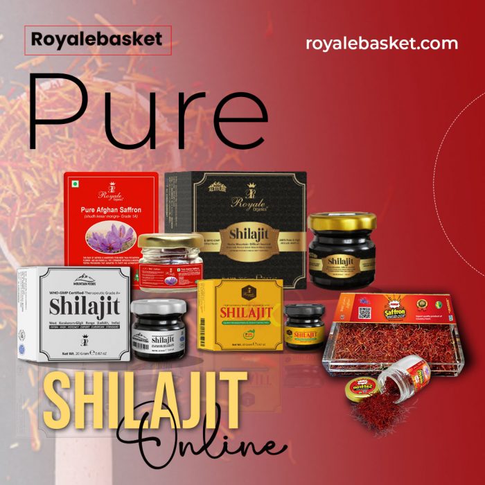 Buy pure shilajit online exclusively at Royal Basket