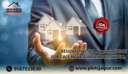 Residential JDA approved plots for sale near Ajmer road and Mahindra world city