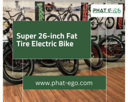 Super 26-inch Fat Tire Electric Bike | Phat-eGo
