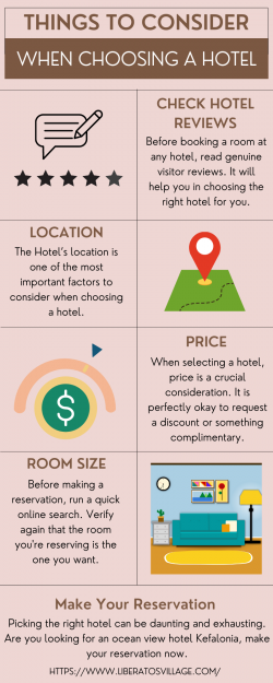 Things to Consider When Choosing a Hotel