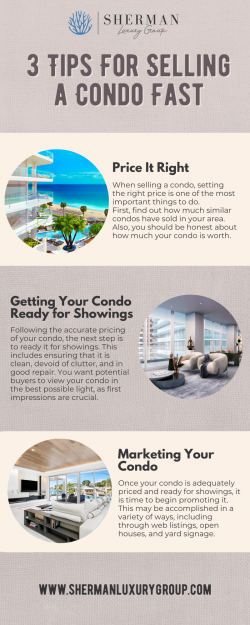 3 Tips For Selling a Condo Fast