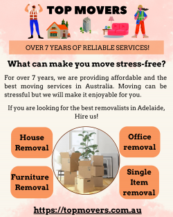No. 1 Affrdable Movers Adelaide in Australia!