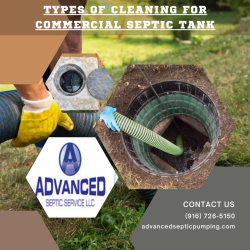 Types of Cleaning For Commercial Septic Tank