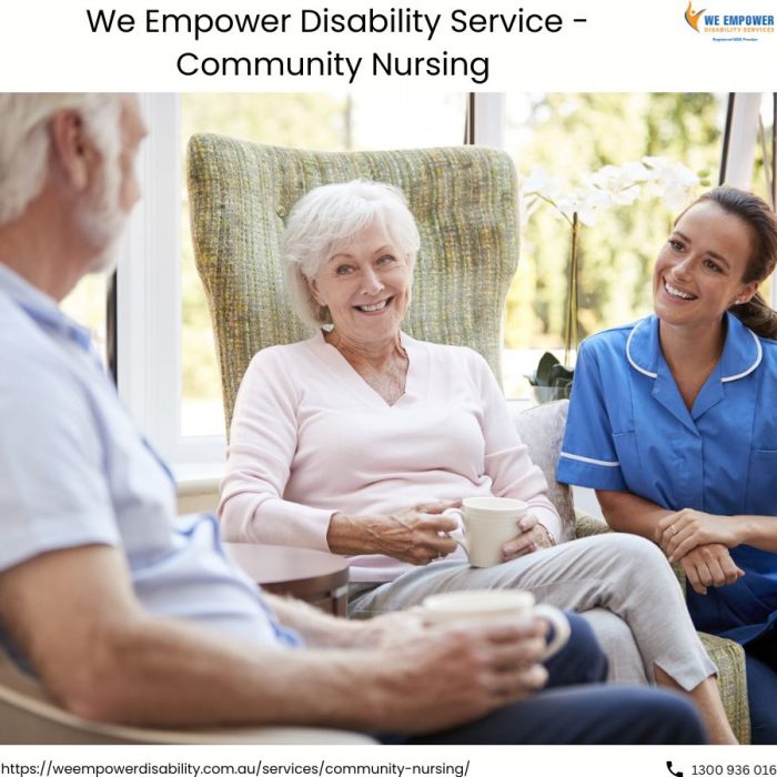 We Empower Disability Service – Community Nursing