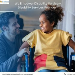 We Empower Disability Service – Disability Services Provider