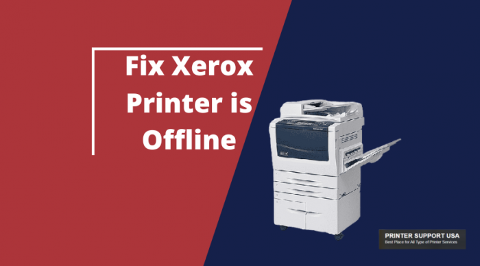 How to Fix Xerox Printer is Offline