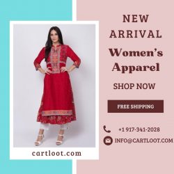 Buy Indian traditional women’s apparel at cartloot