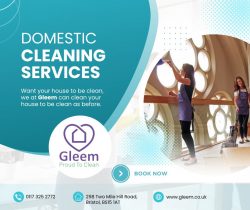 Domestic Cleaning Services at Gleem Cleaning | Book Now