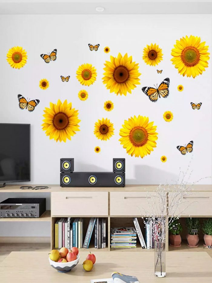 Sunflower Wall Stickers