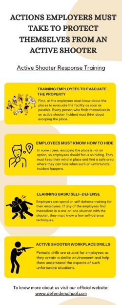 Actions Employers Must Take to Protect Themselves from an Active Shooter
