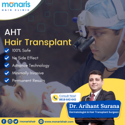 AHT Hair Transplant in Delhi at Monaris Hair Clinic