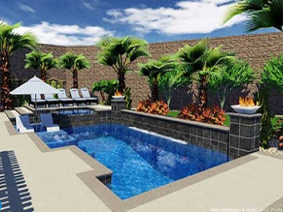 Arcadia Pool Patio & Landscape Design
