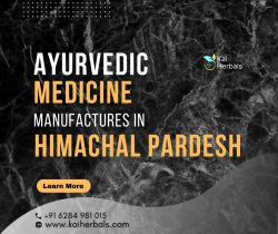 Ayurvedic Medicine Manufacturers In Himachal Pradesh