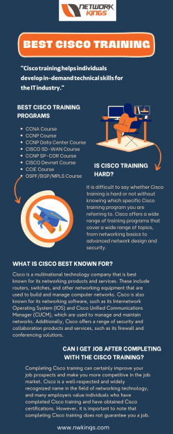 Best Cisco Training Online: