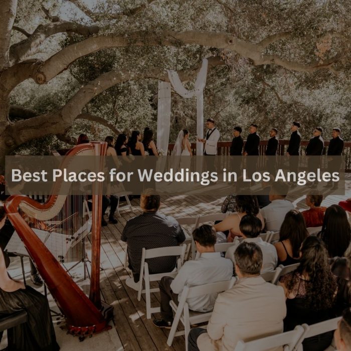 Best Places for Weddings in Los Angeles