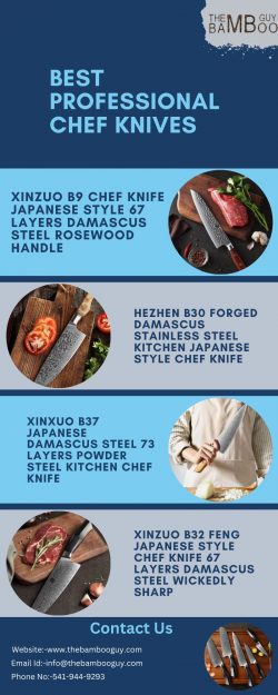 Buy Best Professional Chef Knives in the USA | The Bamboo Guy