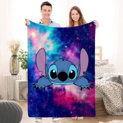 Stitch Blanket, Baby Blanket Size 30×40, Kanga Blanket $19.95