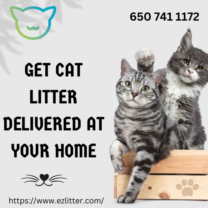 Get Cat Litter Delivered at Your Home