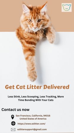 Get Cat Litter Delivered| Ezlitter