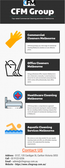 Choose Best Commercial Cleaning in Melbourne – CFM Group