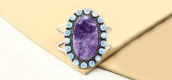 Charoite Ring The Best Way to Enhance Your Beauty