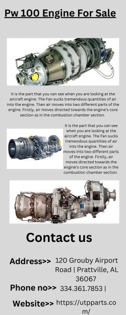 Cost-Effective Explanations PW 100 Engines For Sale