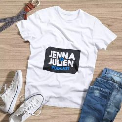 Julien Solomita T-shirt Jenna And Julien Original Podcast T-shirt $15.95