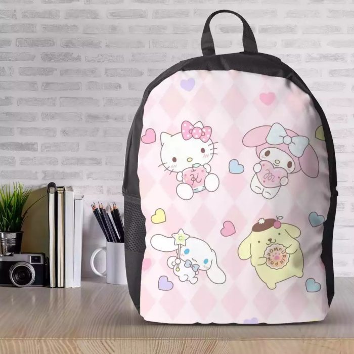 Sanrio Backpack, Kawaii Sanrio Backpack ,Waterproof Backpack $19.95