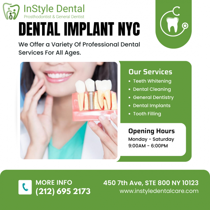 Best Dental Implants Service In NYC