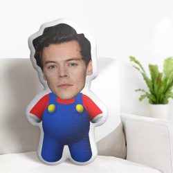 Harry Styles Minime Pillow Cartoon Mario Minime Doll $19.95