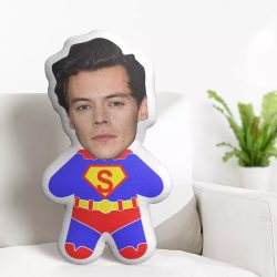 Harry Styles Minime Pillow Cartoon Superman Minime Doll $19.95