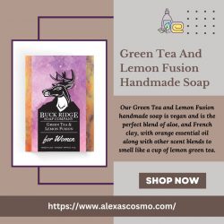 Find Green Tea And Lemon Fusion Handmade Soap Shop