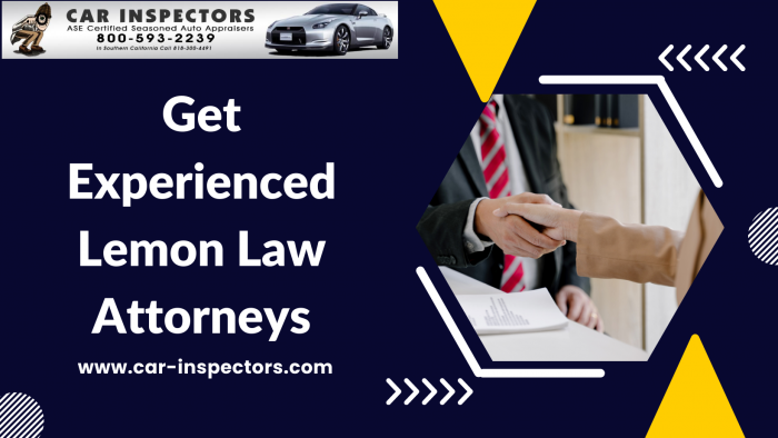 Get Experienced Lemon Law Attorneys