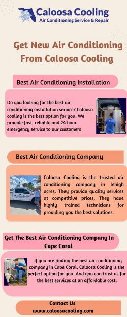 Get New Air Conditioning From Caloosa Cooling