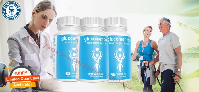 Glucomends Blood Sugar Support #1 Premium Maintaining Healthy Glucose, Metabolism, Energy Levels ...
