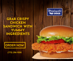 Grab Crispy Chicken Sandwich With Yummy Ingredients