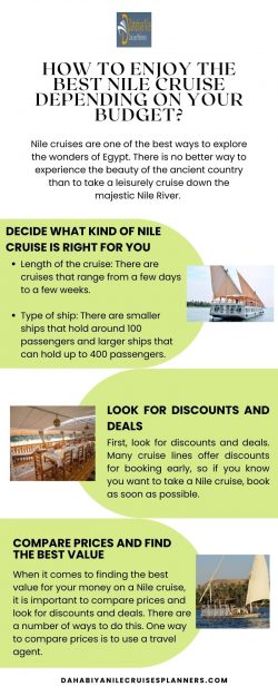 How to Enjoy the Best Nile Cruise Depending on Your Budget?