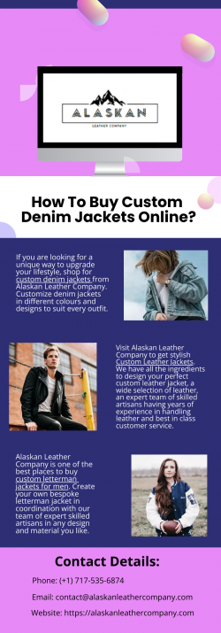 How To Buy Custom Denim Jackets Online?