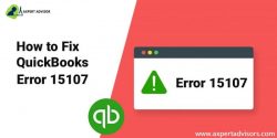 How to Fix QuickBooks Error Code 15107 (Damaged update Error)?