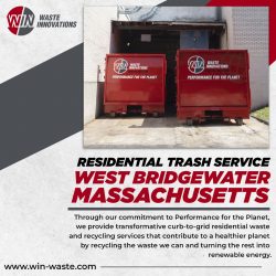 Find the best residential trash service in West Bridgewater, Massachusetts at WIN Waste Innovations!