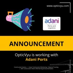 New Client Adani Ports – OpticVyu portfolio