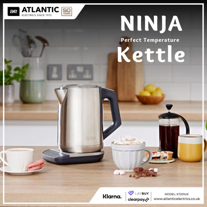 Ninja KT201UK Rapid Boil Perfect Temperature Kettle – Atlantic Electrics