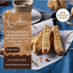 Online Cookies | Buy The Almond Biscotti – The Brown Town