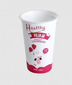 9OZ/280ML PP PLASTIC BUBBLE BOBA TEA CUPS CAN BE CUSTOMIZED PATTERN