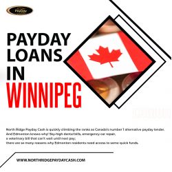 Looking for the top payday loans in winnipeg? Visit us at North Ridge Payday Cash!