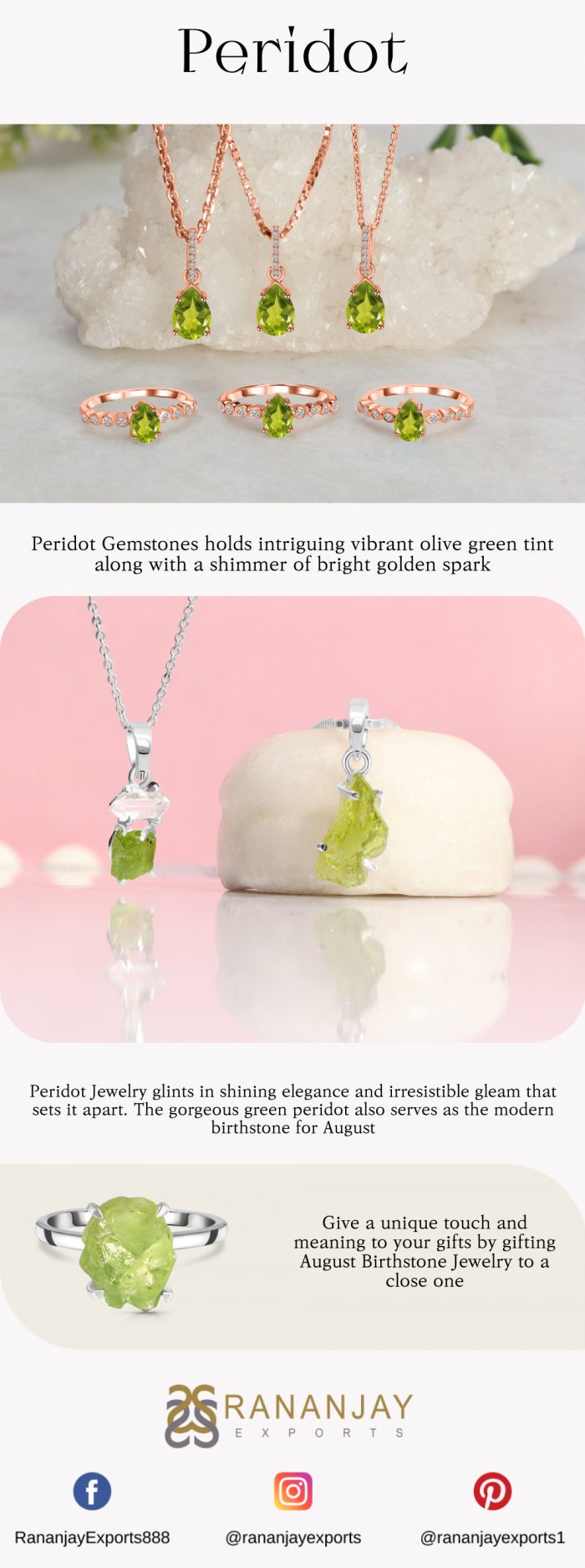 Best Peridot Jewelry For This Christmas