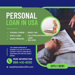 Personal Loan in USA | Wealth Builders 365