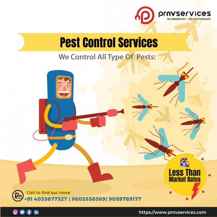 Book Pest Control Services in Hyderabad